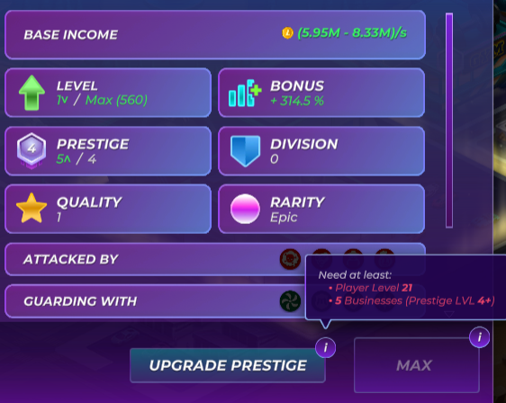 bowhow7's tweet image. 드디어 프레스티지 5가 보이네요 @LoadedLions_CDC 

저는 제일 빡센 구간을 먼저 맥스 레벨로 찍는 
그 뒤에는 그나마 좀 수월하게 올리는거 같아요
프레스티지 5를 올리기 위해서는 
플레이어 레벨이 21
프레스티지4 건물이 5개가 필요하네요 

다음주에 미드시즌 이벤트가 시작되는데
그래도 그…