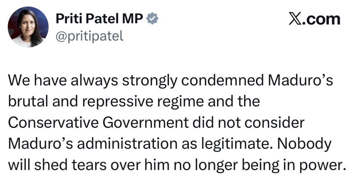 Deeply, profoundly embarrassing that our uni-party can't even be bothered to change the wording of whatever US diktat they've been issued.

"Shed no tears" indeed