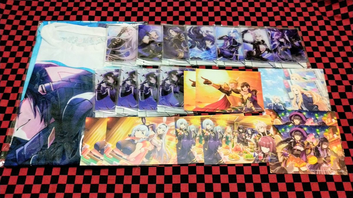 カゲマス SNSキャンペーン クリアファイル カゲマス500日記念】 アニメ・ゲーム連動プレゼントキャンペーン