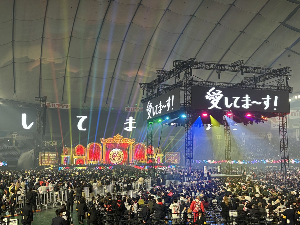 BANZAI__saToru's tweet photo. 見届けました。大声でありがとうって伝えられたと思います。

 #棚橋引退 https://t.co/VpRMWH8bzo