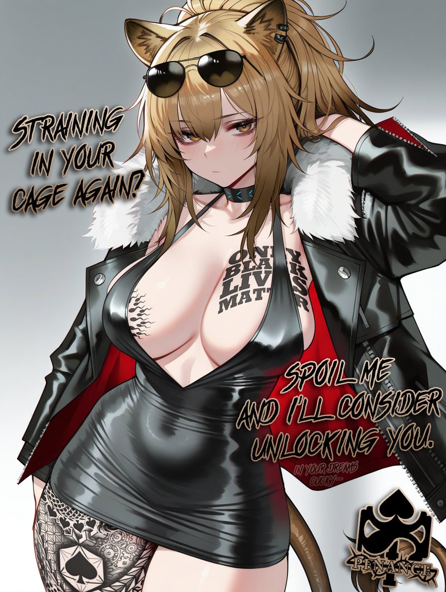 No matter how hard you bitch and beg, your clitty is staying locked in chastity. The only way you're going to orgasm from now on is by bouncing on my strap~ Oh? Starting to leak just from the thought of it? You really are 𝐟𝐮𝐜𝐤𝐢𝐧𝐠 𝐩𝐚𝐭𝐡𝐞𝐭𝐢𝐜 cucky. Now go ahead and