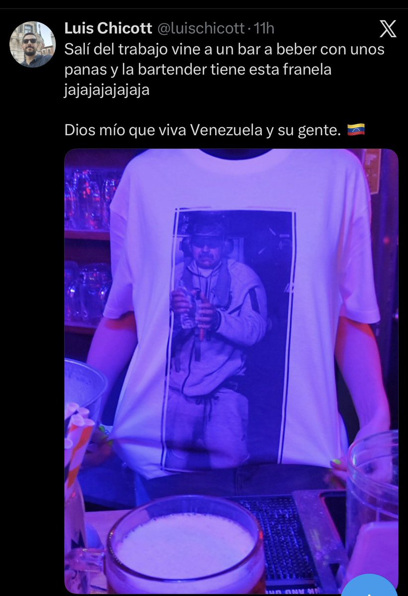 silvianagata's tweet photo. @helenachagas Os venezuelanos estao comemorando https://t.co/zwjKEitmIu