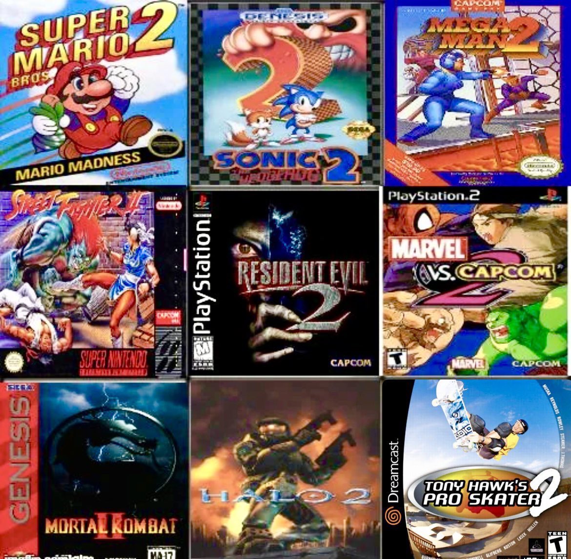 SuperSisi's tweet image. What’s the best game with a number 2 in it?