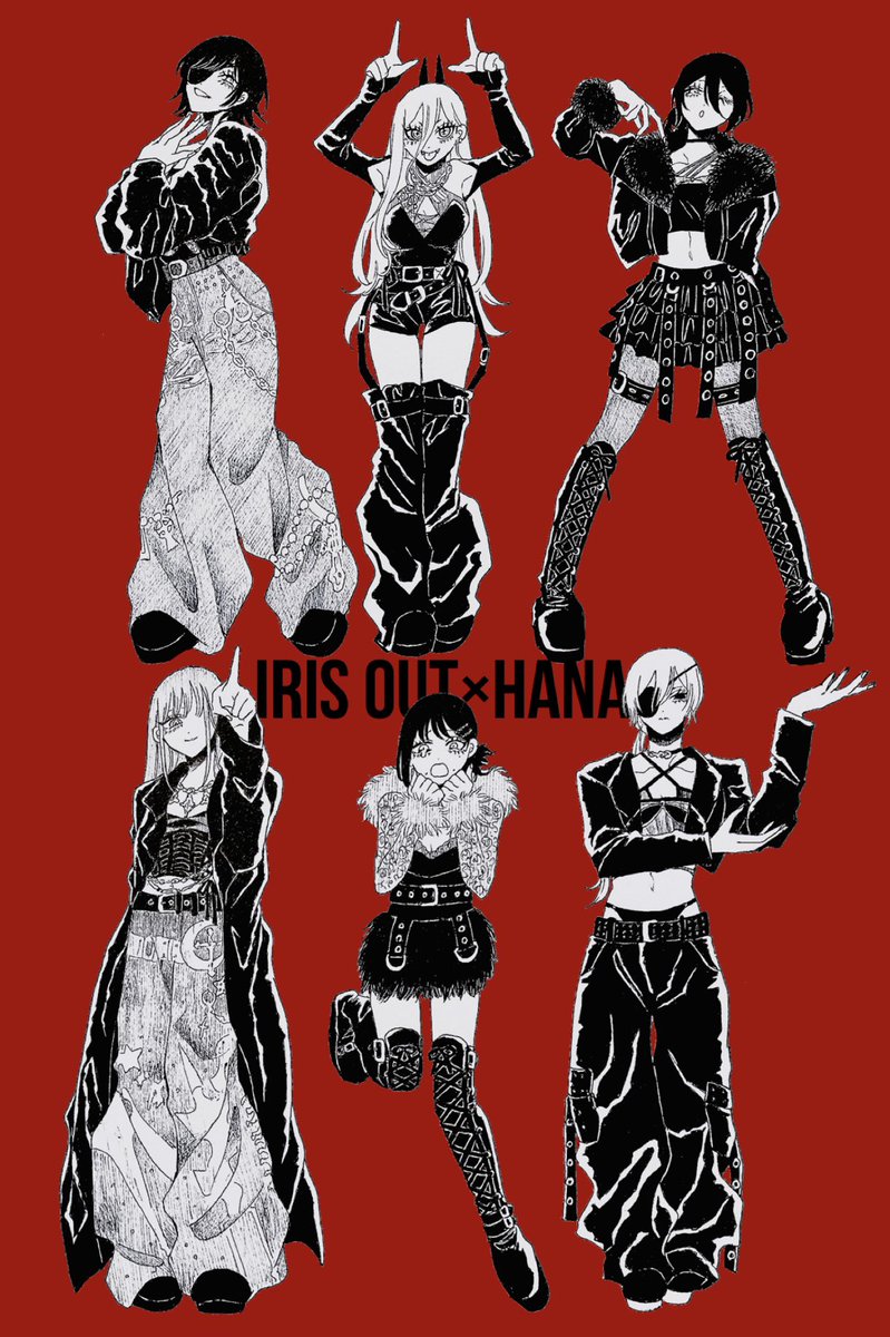 ODYK_EEE's tweet image. IRIS OUT×HANA←大正解