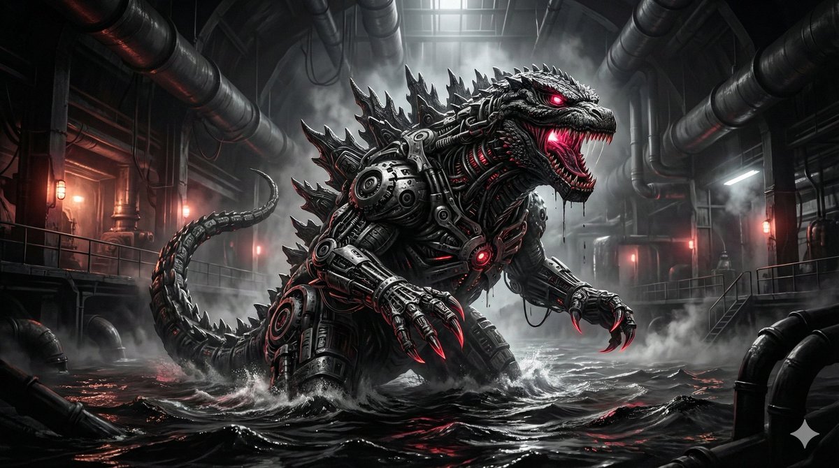 godzilla biomech scene