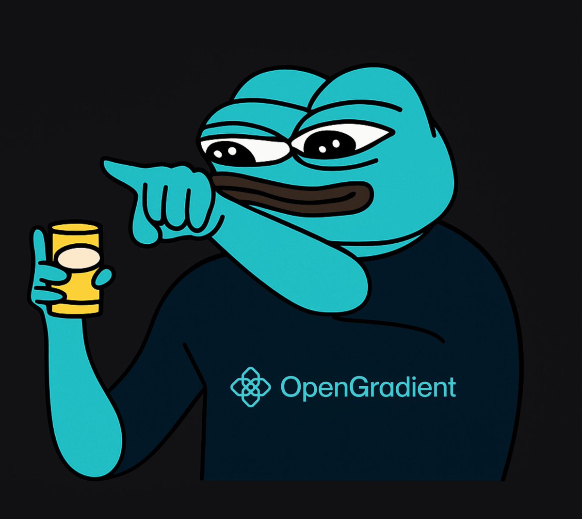 Alienkid0x's tweet photo. Lazy Sunday thought:  

- One day your OpenGradient agent will wake up, check your wallet, see you’re still poor, and just… leave.  
- It’ll migrate to a richer user with better data.  
That’s the future.  
That’s beautiful.  
@OpenGradient  

- Imagine training your AI so well it ghosts you for a whale.  
- We’re building emotional damage on-chain.