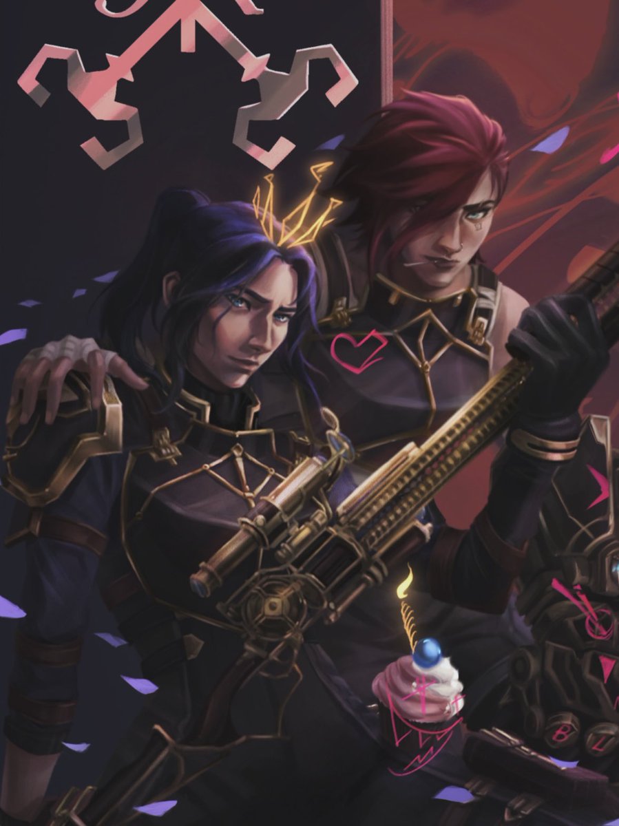 tiffshowthemall's tweet photo. Give me some pushh!
Happy birthday cupcake
#arcane
#caitlyn 
#vi 
#birthday https://t.co/7WFeJkj5Fx