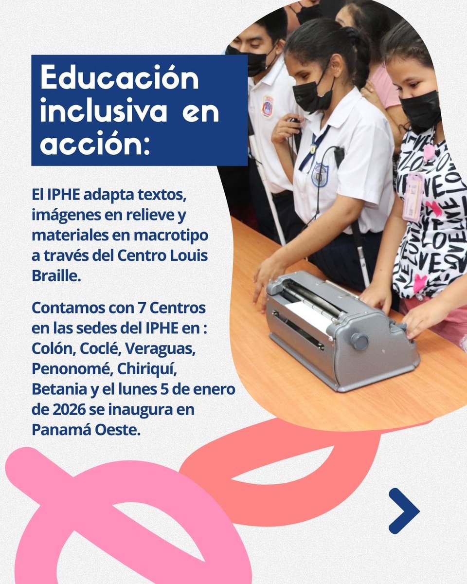 Hoy celebramos el Día Mundial del Braille, un sistema que abre puertas al conocimiento, la educación y la autonomía de las personas con discapacidad visual.
El braille no son solo puntos en relieve, es acceso, igualdad y derecho a la información.
#DíaMundialDelBraille #Inclusión