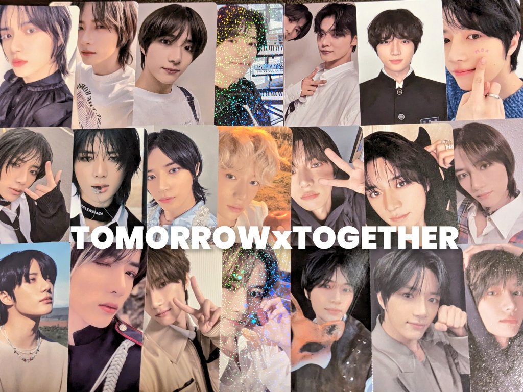 TOMORROW_X_TOGETHER 】 トレカが入荷しました！！ AKIBAカルチャーズ