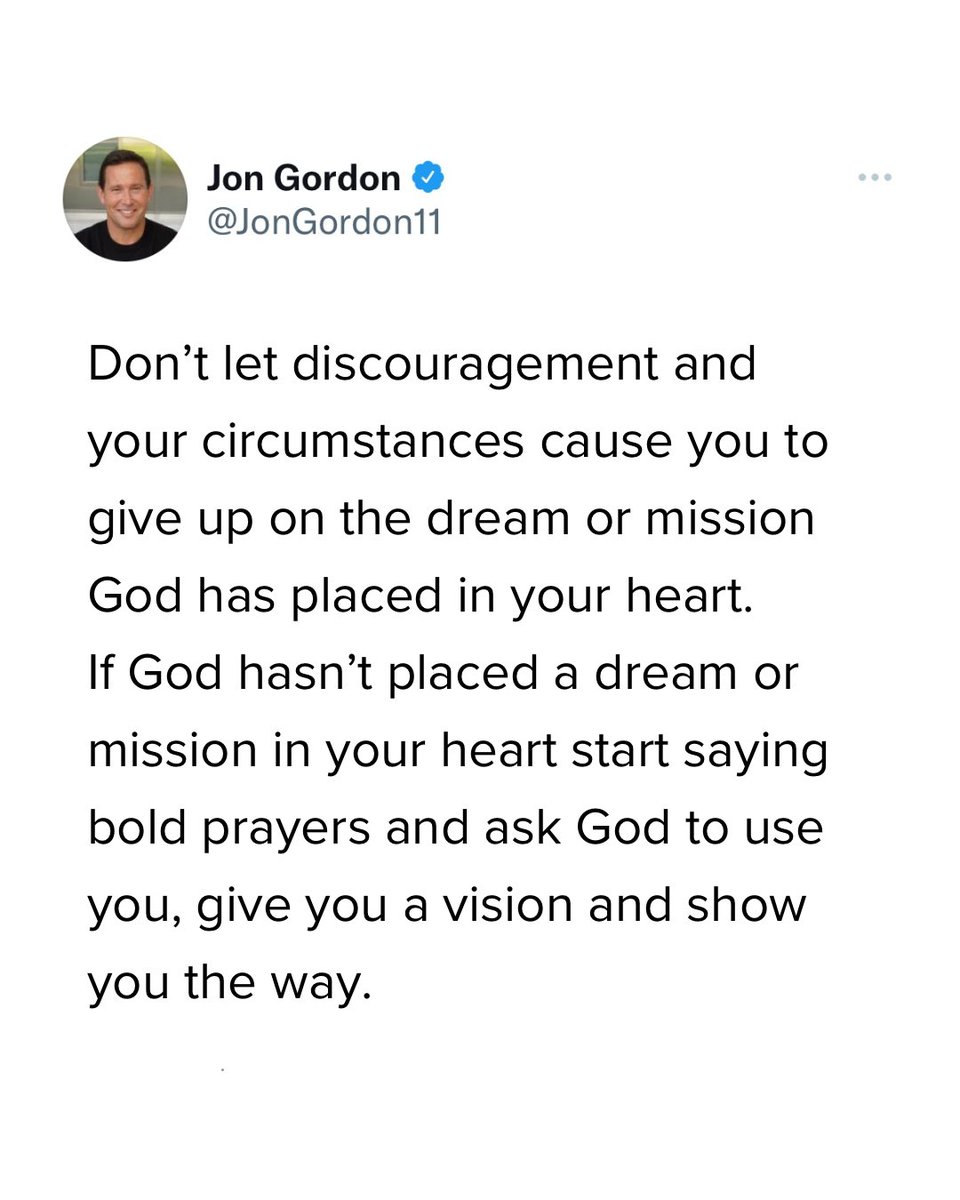 Jon Gordon tweet media