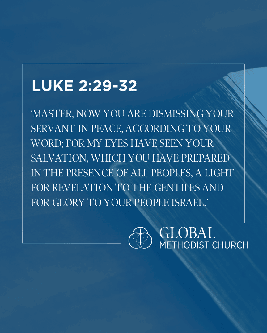 GlobalMChurch's tweet image. 📖  Scripture Sunday

We remember Simeon’s faithful wait for the promise of Christ. His joy upon holding Jesus reminds us that God's faithfulness brings peace and fulfillment when we trust in His divine timing. 

Lord, teach us to wait with joy and confidence 🙏