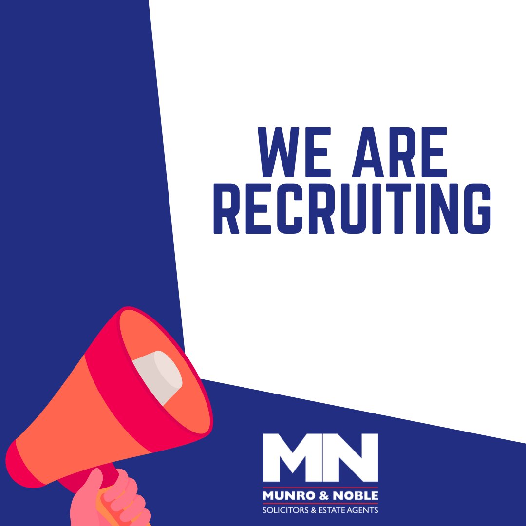 🎁Hello 2026, we are recruiting! 🎁

We have a range of positions available and are always keen to hear from people who value professionalism, teamwork and great client service.

👉 Visit our Current Vacancies page on our website for full details.
munronoble.com/vacancies/