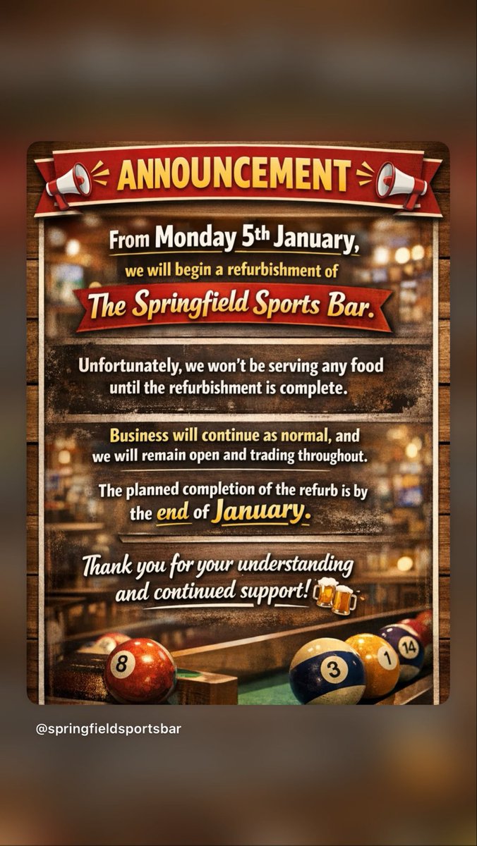 SpringfieldSportsBar tweet media