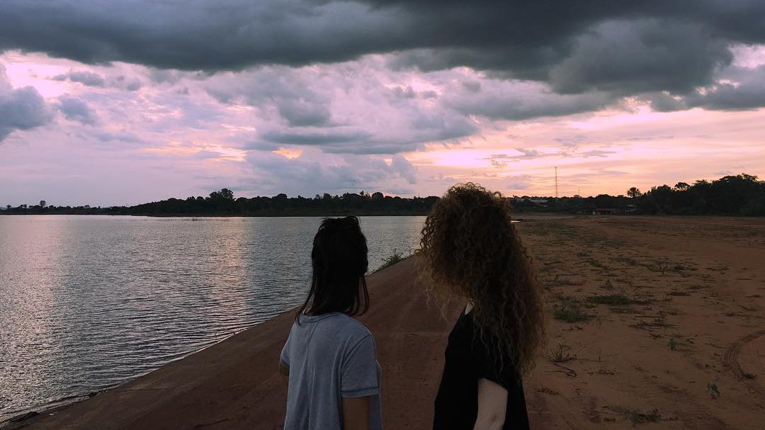 climbed a mountain and i turned around,

and i saw our reflection in those snow covered hills