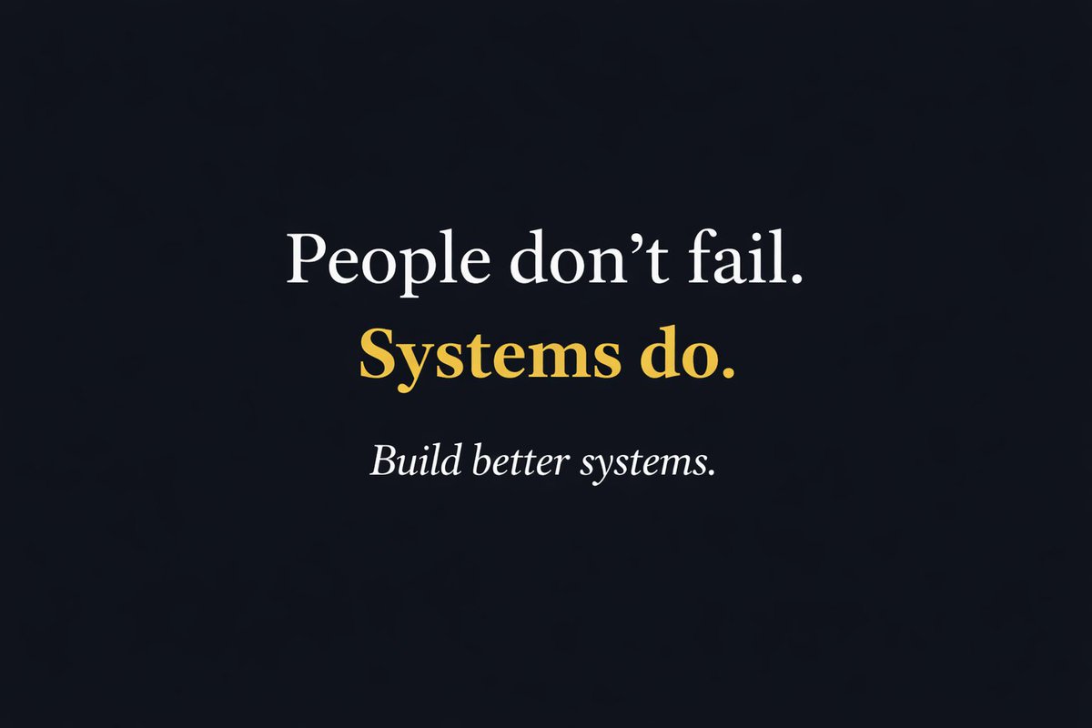 asmitak592's tweet photo. Stop blaming yourself. Fix the system. https://t.co/IRTUveyiTK