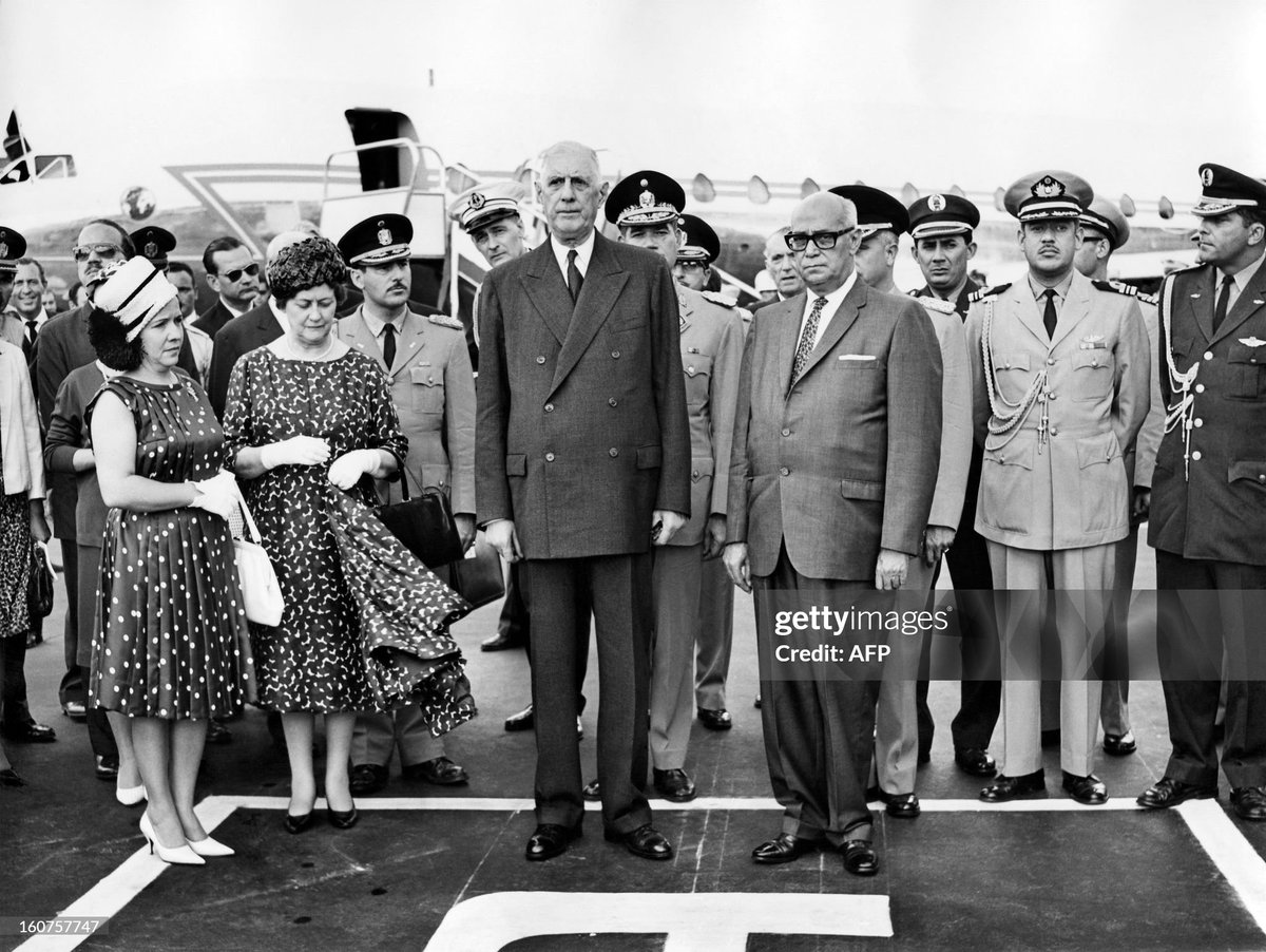 Gaullisme_Fr's tweet image. 🇫🇷 🇻🇪 21 septembre 1964, à Caracas, Venezuela, réponse du Général de Gaulle à l'allocution de bienvenue prononcée par M. Raul Leoni, président de la République du Venezuela : 

« Monsieur le Président,

Pour la première fois dans l'Histoire, un chef d'État français se rend…