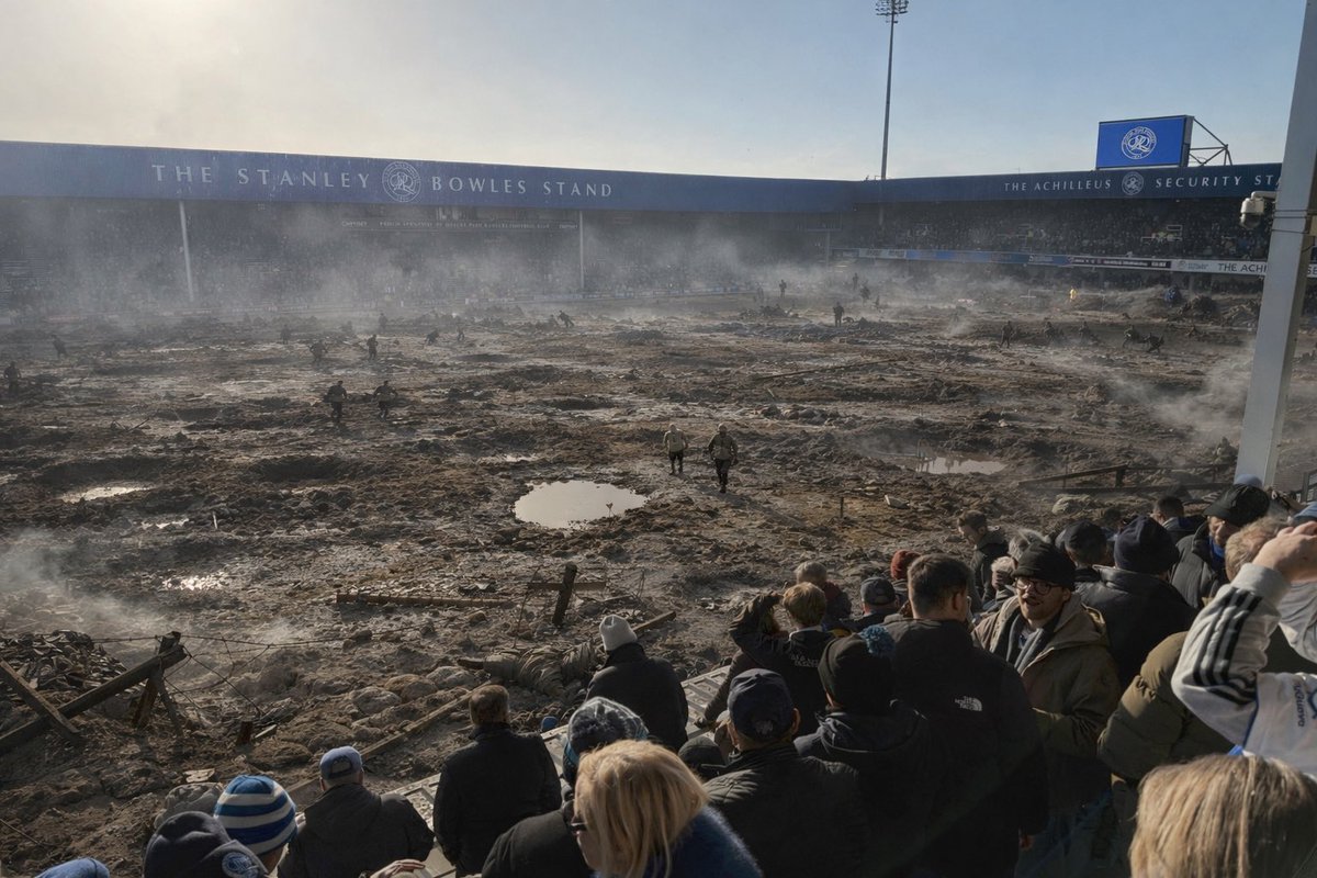Pitch causing us issues #qpr