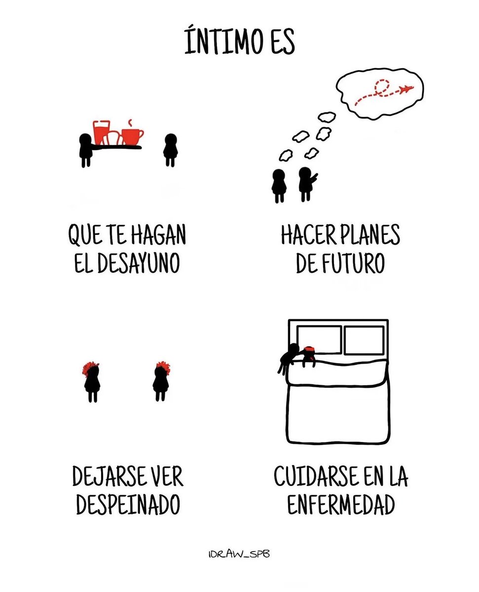 ¿De qué va la intimidad? ¿Cuándo fue la última vez que te dejaste ver tal como estabas, sin arreglar lo que dolía?
En el fondo, la intimidad es decir: “esto soy, incluso así”, y permitir que el otro se quede. ❤️‍🩹
Gran ilustración de <a href="/Idraw_spb/">Idraw_SPB</a> 
#cementeriodelibros