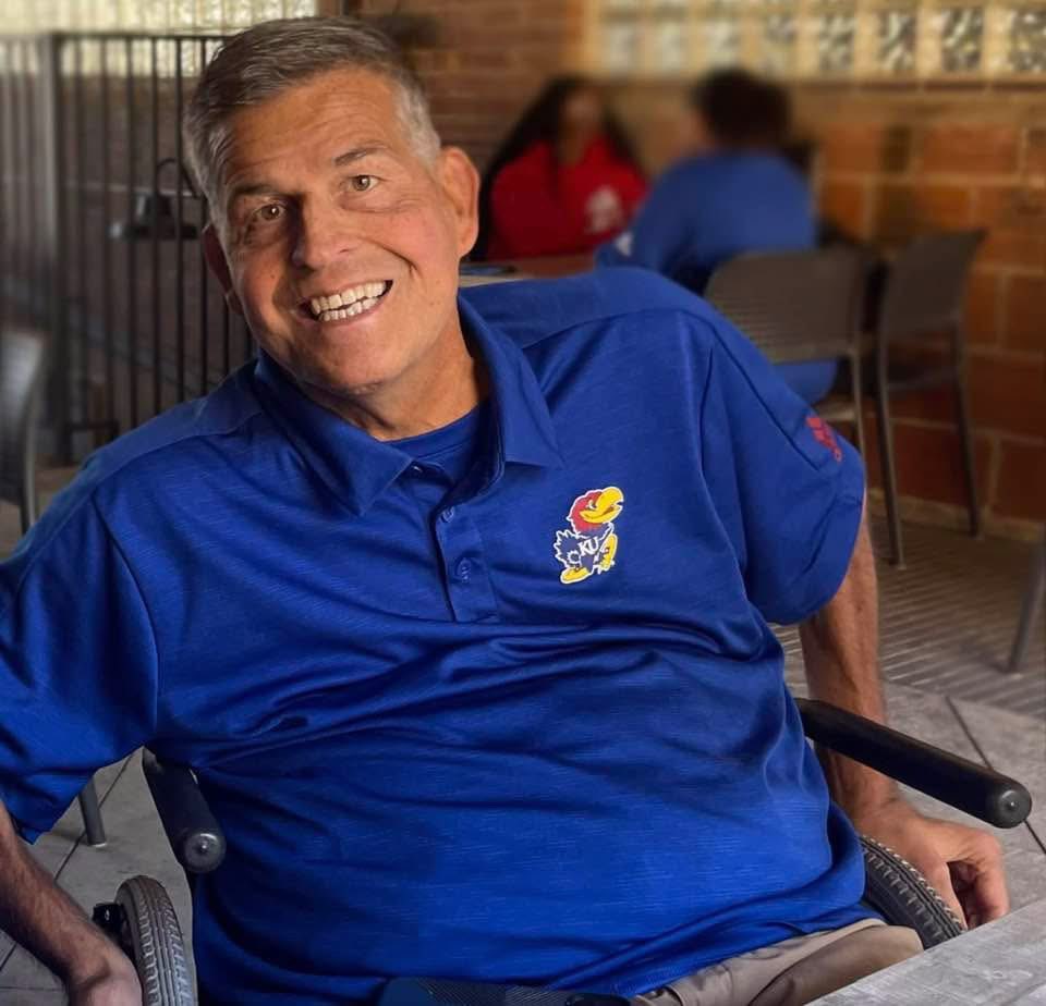 We lost a KU legend yesterday. An incredible man who impacted so many lives. His heart, determination, and loyalty will always inspire me. RIP my friend.