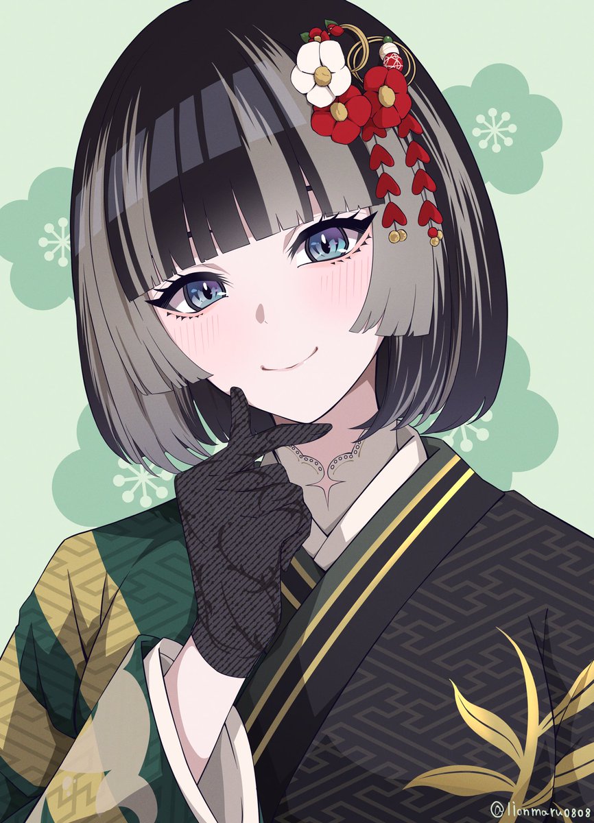 らでんちゃんの新衣装もボブも可愛すぎた…。
 #らでん似絵