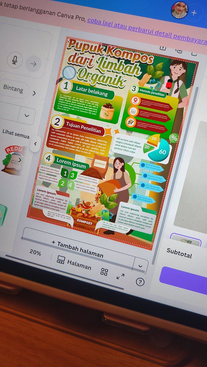 madebyser's tweet image. testimoni poster ilmiah #zonauang by @madebyser #jokitugas ‼️🌷⭐