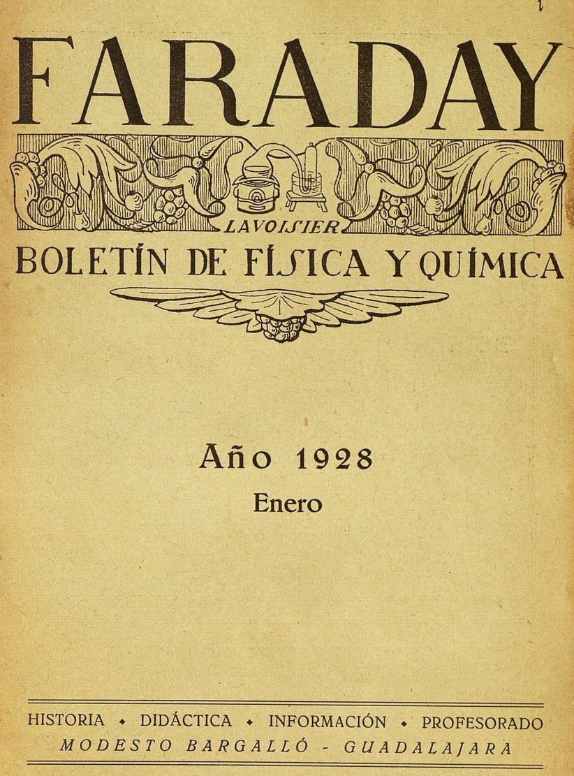 El 4 de enero de 1894 nació D. Modesto Bargalló, ilustre profesor comprometido con la didáctica y la historia de las ciencias, en cuyo legado cabe inspirarnos. 
Artículo reciente en: analesdequimica.es/index.php/Anal… 
Visita la exposición sobre su vida y su obra en: modestobargallo.jimdofree.com