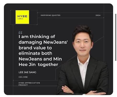 HYBE PAVED THE WAY

 First company in the world that said they love their artist by SUING:

- the artist Newjeans
- newjeans producer
- the music video director of the artist Shin Woo Seok
- newjeans parents
- newjeans fans (at least 20 &amp; counting)

<a href="/nytimesmusic/">New York Times Music</a> @bbc <a href="/guardian/">The Guardian</a>