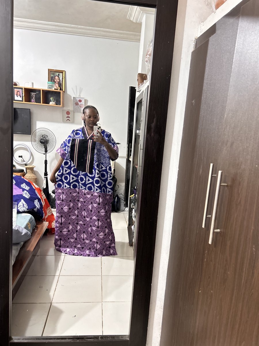 LONG BUBU GOWN mixed with ASO OKE
Size : FREE TO SIZE
Price :12k
Location : Abuja 
Pls help Rt