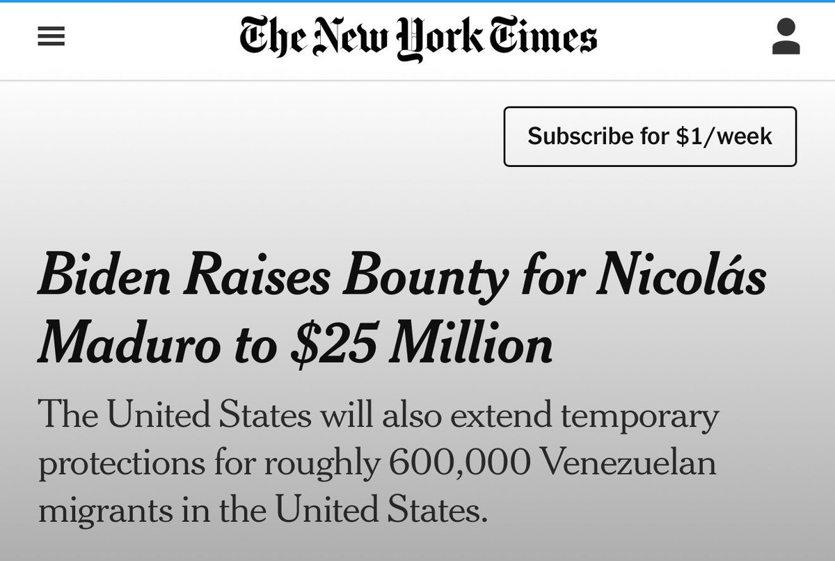 patrickbetdavid's tweet image. Wait, didn’t you &amp;amp; Biden put a $25m bounty on Maduro right before leaving office?  (1/10/2025)

Didn’t you try to look strong after deaths from overdose hit record breaking numbers on your watch?

The only difference is he got the job done.

You couldn’t even protect the border.