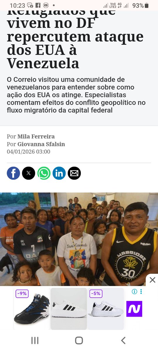 escosty's tweet image. Kara! Tem uma galera venezuelana no brasil que ta em discordia com o partido vermelha da venezuela ' eles soltaram fogo de artificio 'quando capituram maduro durmindo

Ai e o povo venezuelano que decide ' eu sou um paraqueda..