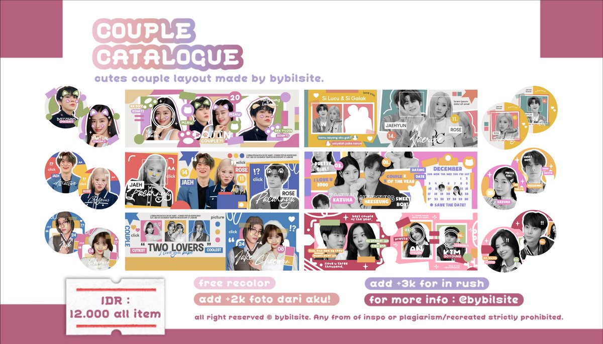 bybilsite's tweet image. help rt, thank you💘

aku kembali open mulai besok di jam 7 pagi🫰🏻 pastinya karna perdana open di awal tahun aku bakal adain sikit promo~ buy 1 get 1 dan tanpa minbel 💋 berlaku all catalog. cuss yang mauu followan reply or yang mau jajan jangan lupa follow!🫶🏻🥰

#zonauang layout