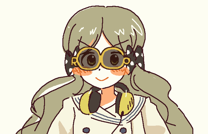 「」|⌒ ⌢のイラスト