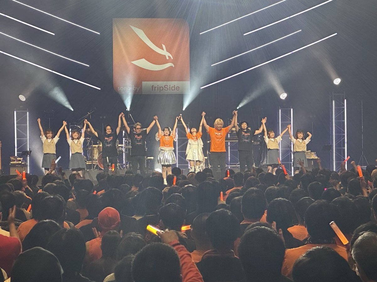 #fripSide ホールツアー
立川ステージガーデン
ご来場の皆さま、ありがとうございました！！
聖地だし！楽しかった‼️😆