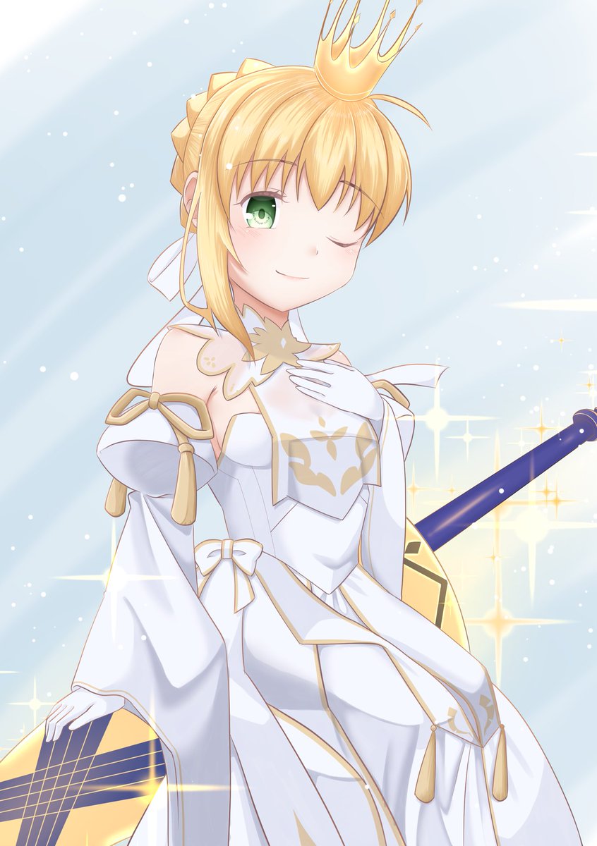 ログレス様第二段階、エクスカリバー&amp;アヴァロンに腰掛けて移動しててとっても優雅です
そして仕草がお淑やかでとっても素敵です💓
#FGO