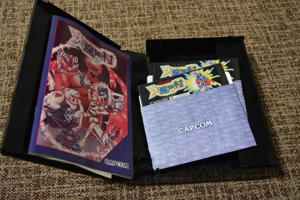 続・新春のFDX68ダンプ祭り。 引き続き、カプコンの「大魔界村」 です