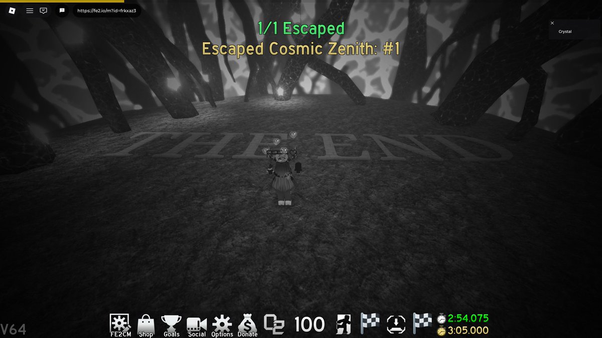 DaRealCrystalYT's tweet photo. ANOTHER NEW HARDEST, I CANT STOP WINNING https://t.co/KxCPwvT8At