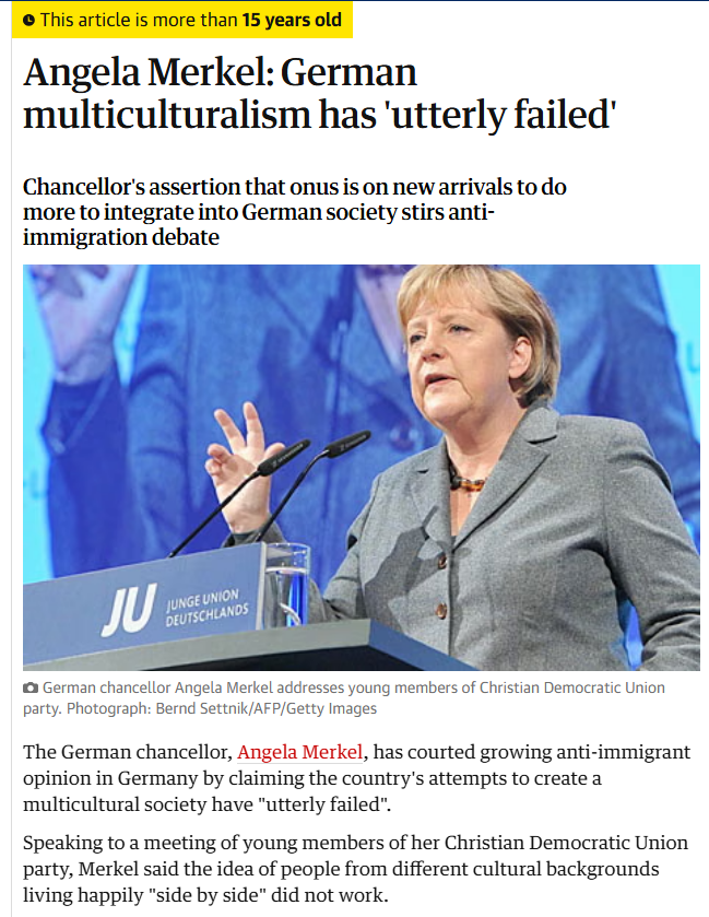 darkplutonism's tweet photo. @NomosEvents I find it interesting how remigration boys talk about winning ideas and how every politician is parroting remigration.
And I remember 15 years ago when Angela Merkel stated multiculturalism and immigration failed and it absolutely having no impact or resulting policy changes. https://t.co/75NNOgecP8