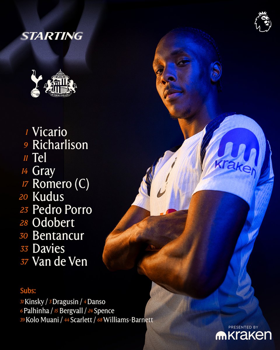 SpursOfficial's tweet image. Up the Spurs! ✊

🔢 @krakenfx