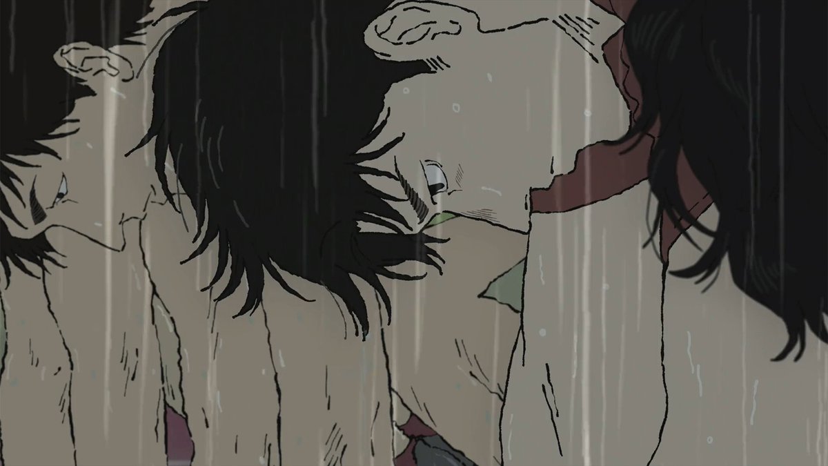 Ninjaristic_'s tweet image. Hyakuemu (100 Meters) has been stuck on my brain the same way Look Back was when I first watched it.