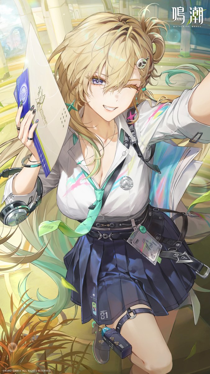 >>>リンネーの学園SNSプロフィールが更新されました

嬉しいお知らせ〜！入学テスト、全部合格できた✨
今日からあたしは――「スタートーチ学園 プレッププログラム1年生・リンネー」だよ〜

#鳴潮
#リンネー