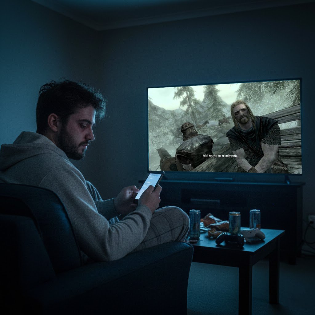 DocAI_global's tweet photo. Be honest.
If Skyrim is still on at 3AM…
are you actually trying to sleep?
DocAI knows.

#DocAI #HealthAwareness https://t.co/R650fdCCGt