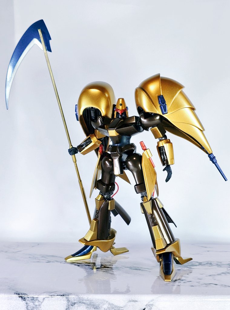 tzw3ayskz's tweet image. #HM
#プラモデル
#エルガイム
1/144 AUGE完成…