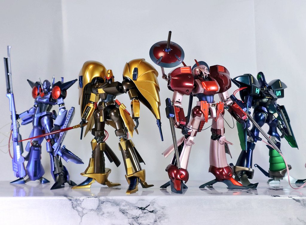 tzw3ayskz's tweet image. #HM
#プラモデル
#エルガイム
1/144 AUGE完成…