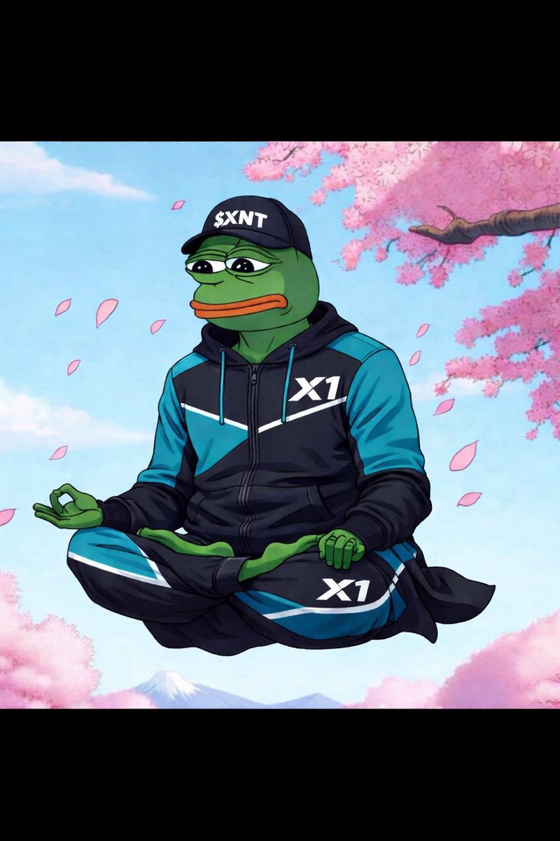AetherionP's tweet image. Fellow frogs, it's time to ascend! 🐸🧘‍♂️ $PEPE on @X1_chain is channeling that ultimate zen energy / calm before the moonshot storm. With @x1_pepe leading the charge, we're talking epic gains, unbreakable vibes, and a community that's straight fire. Feels enlightened, man. Hold…