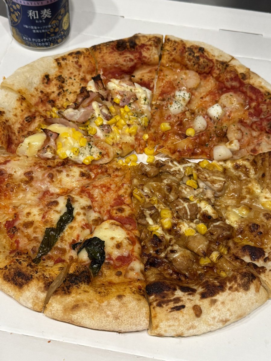 今日の夜はイオンのピザとビールじゃい！！
年末年始ご飯作り続けて疲れたんだもん！！