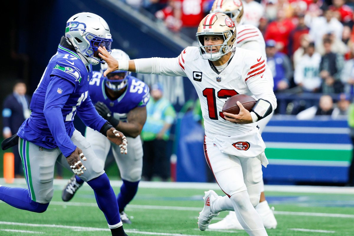 marywcarroll's tweet photo. Seahawks-49ers on Saturday of Week 18: What We Learned from Seattle's 13-3 win

#Seahawks #49ers #Trending 
Update news :https://t.co/pW2Goz8P9E https://t.co/gHnnxaBpZJ