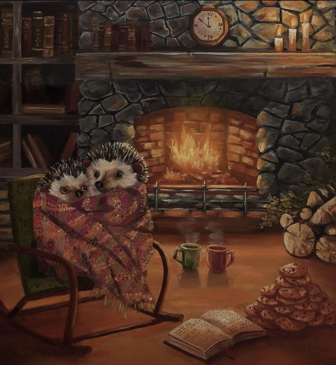 How hedgehogs get through winter

🎨 Irina Glushchenko