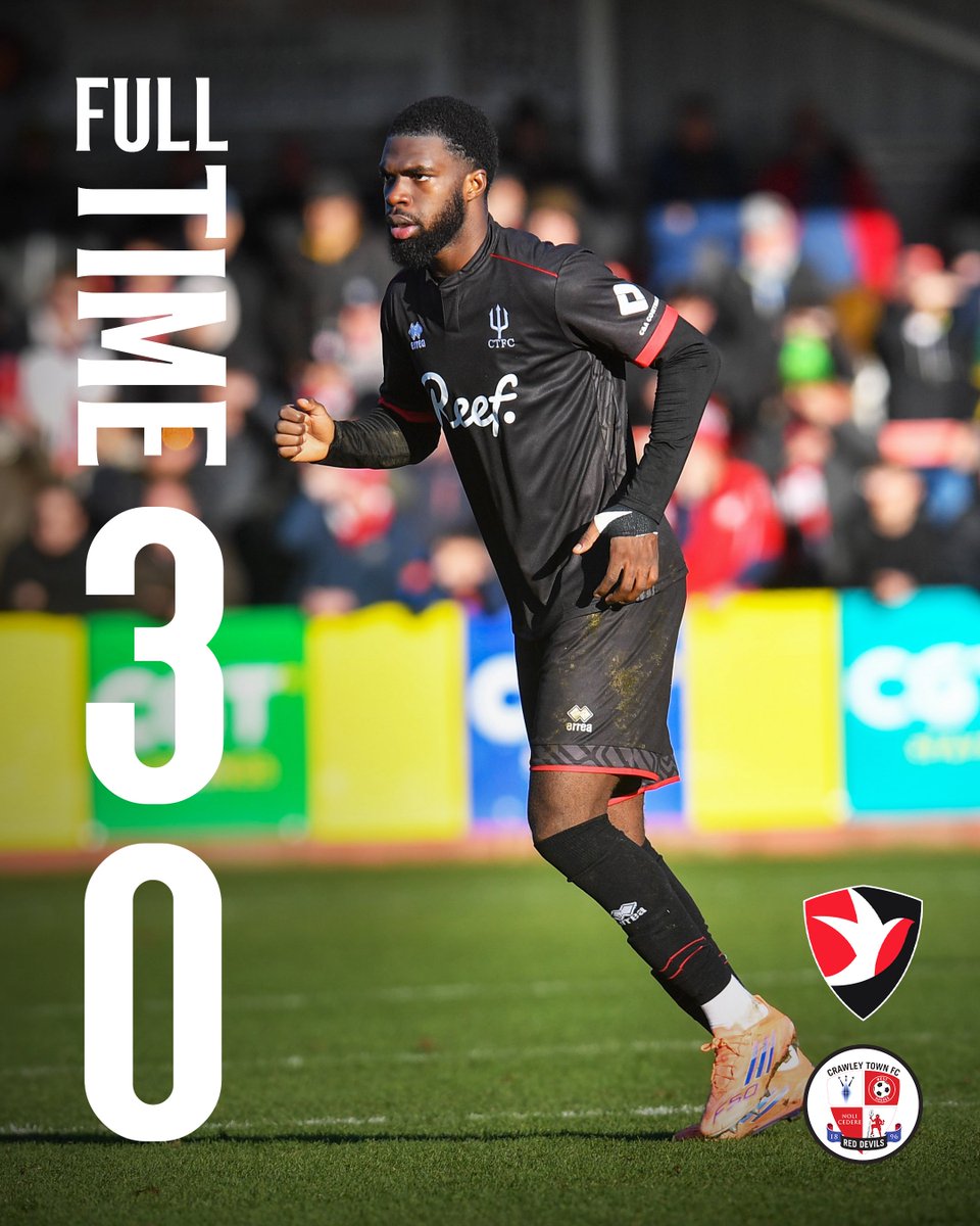 Crawley Town FC tweet media