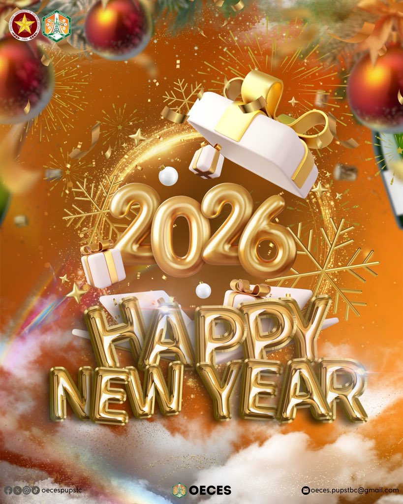 𝐇𝐄𝐑𝐄’𝐒 𝐓𝐎 𝐀𝐍 𝐀𝐌𝐀𝐙𝐈𝐍𝐆 𝟐𝟎𝟐𝟔! 🎇🥳 2025 was a year that lifted spirits and challenges that tested patience and strength. 𝐇𝐚𝐩𝐩𝐲 𝐍𝐞𝐰 𝐘𝐞𝐚𝐫, 𝐎𝐄𝐂𝐄𝐒! 🎊💚🧡