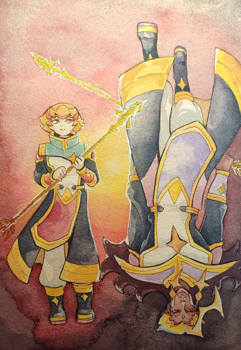 ✨️✨️✨️Bohman and Haru watercolor ✨️✨️✨️